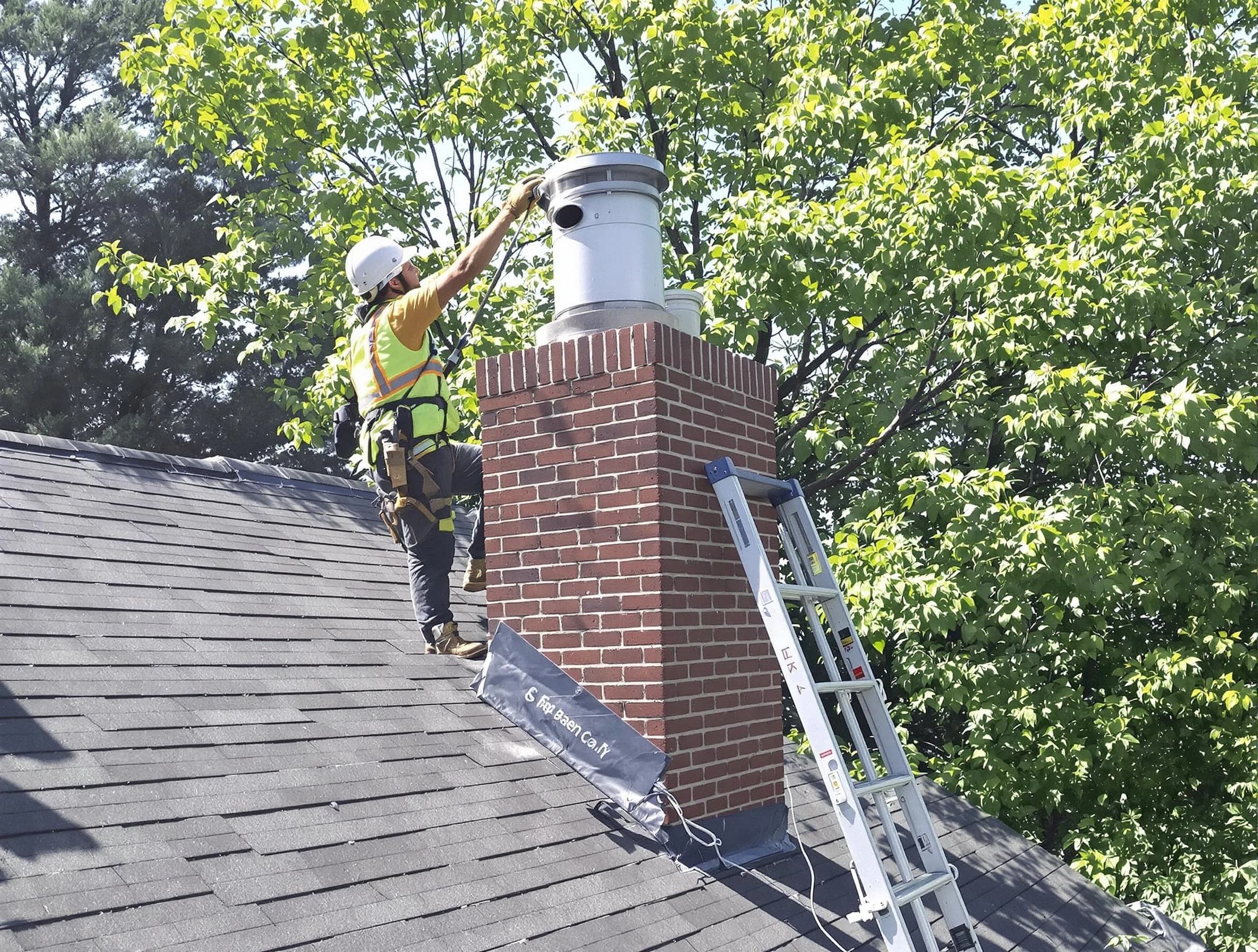 Chimney liner inspection by Mount Olive Chimney Sweep in Mount Olive, AL