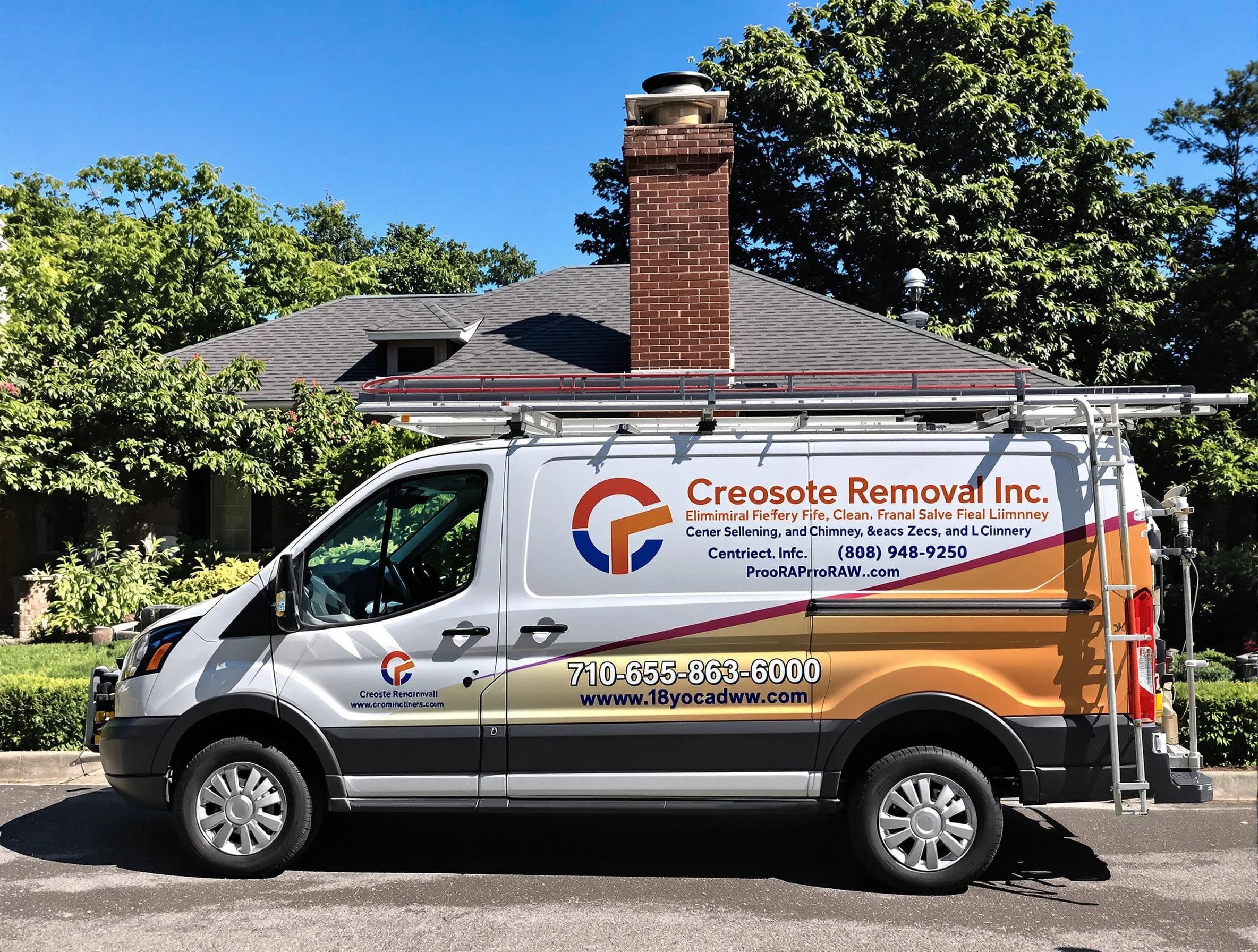 Mount Olive Chimney Sweep technician removing creosote safely in Mount Olive, AL