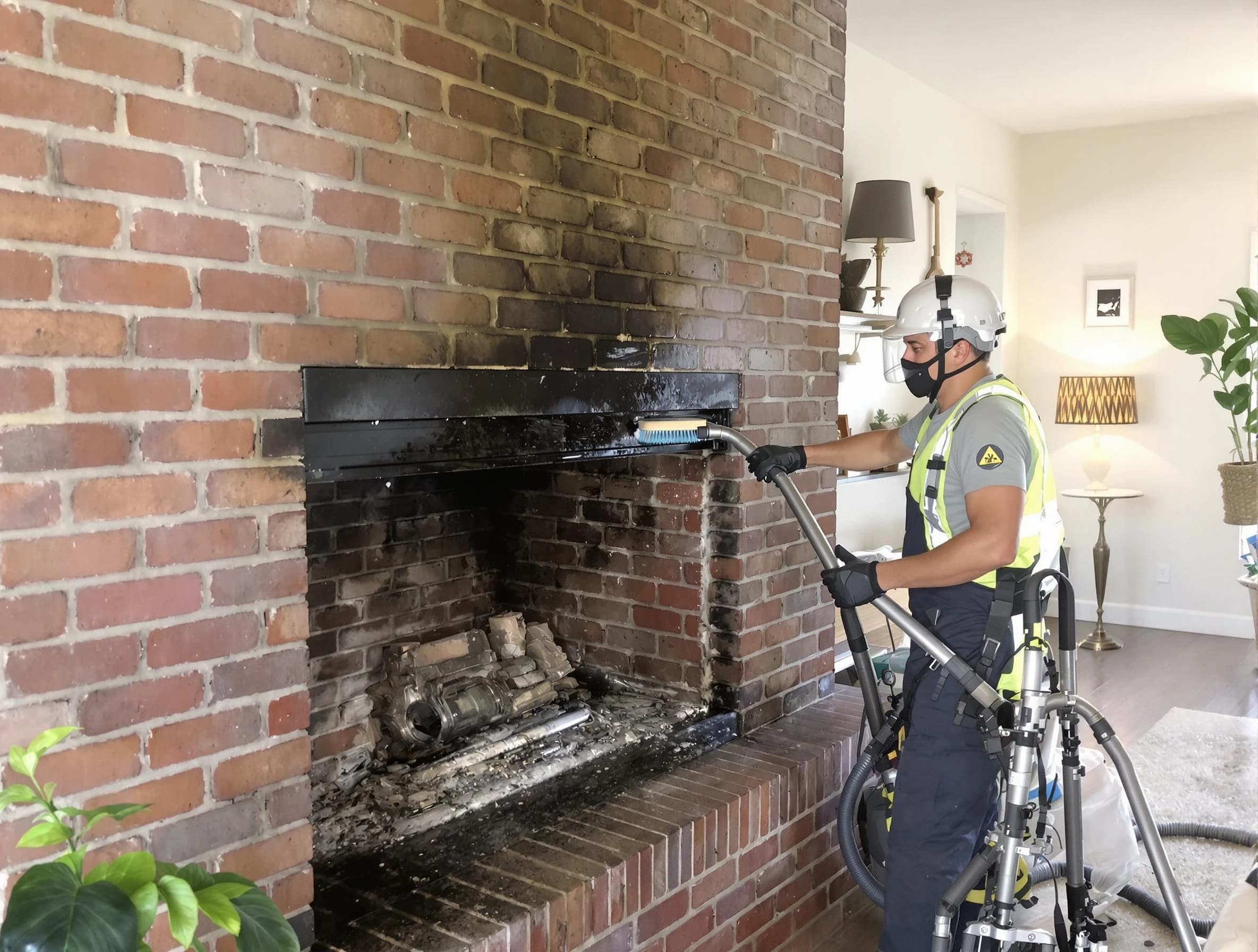 Mount Olive Chimney Sweep providing fireplace cleaning services in Mount Olive, AL