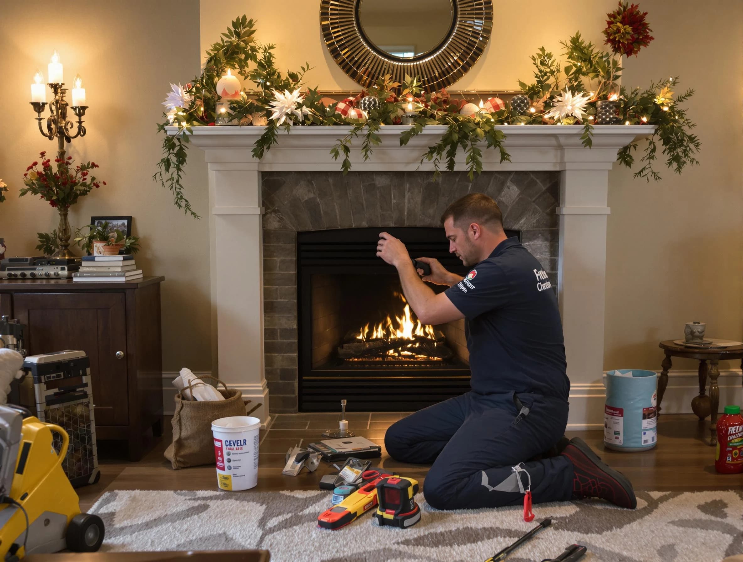 Mount Olive Chimney Sweep offering fireplace maintenance services in Mount Olive, AL