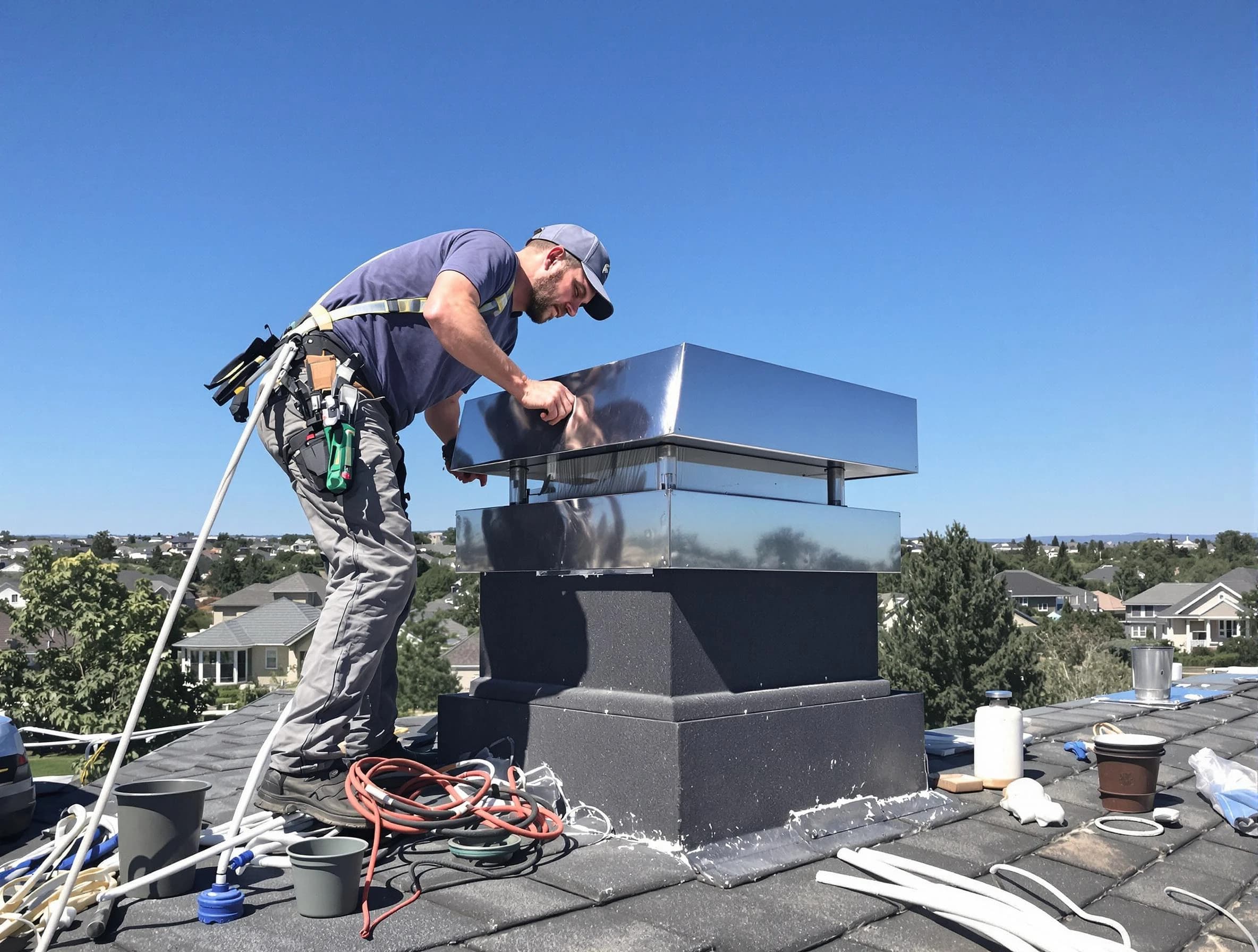 Chimney Cap Services service in Mount Olive, AL