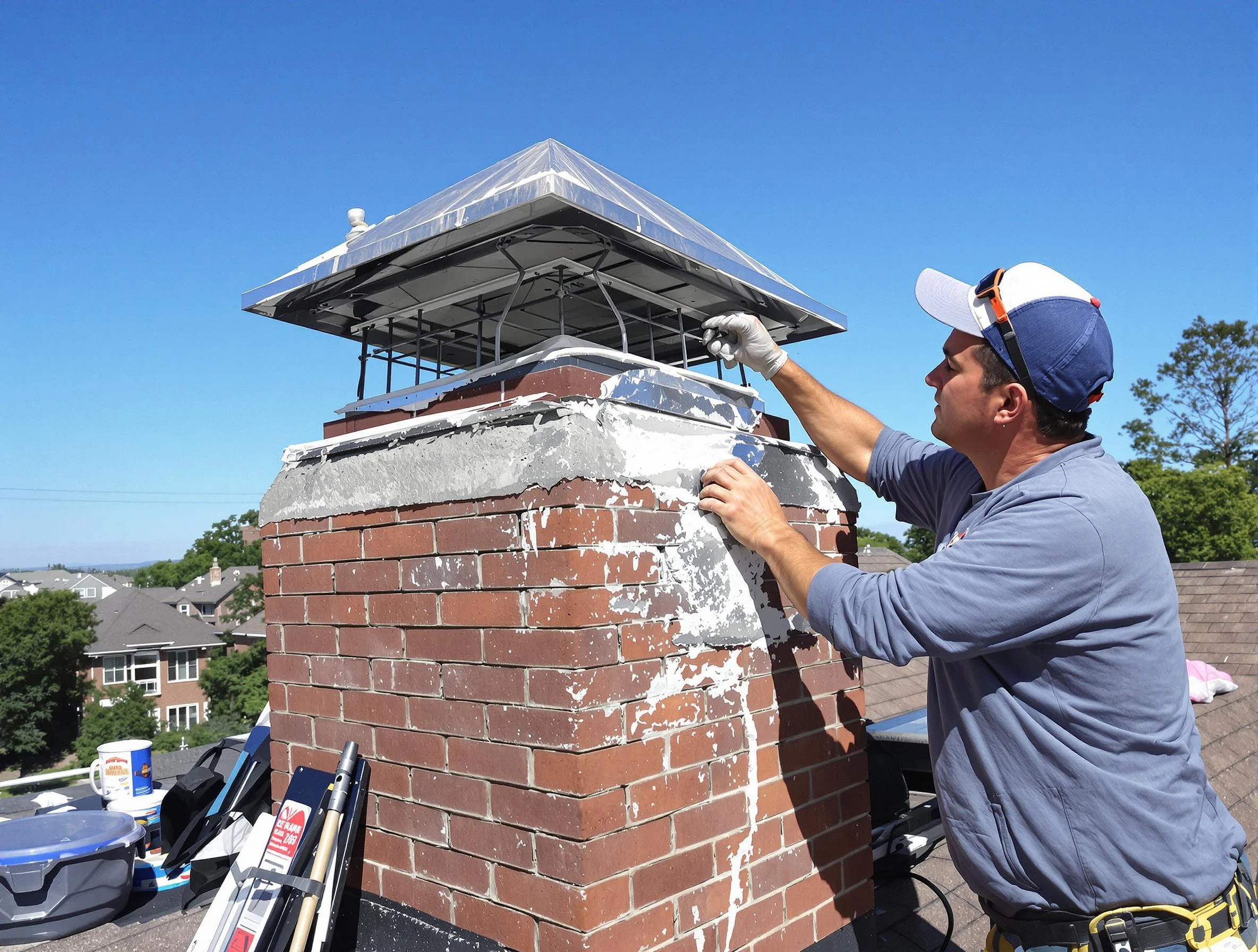 Chimney Crown Services in Mount Olive