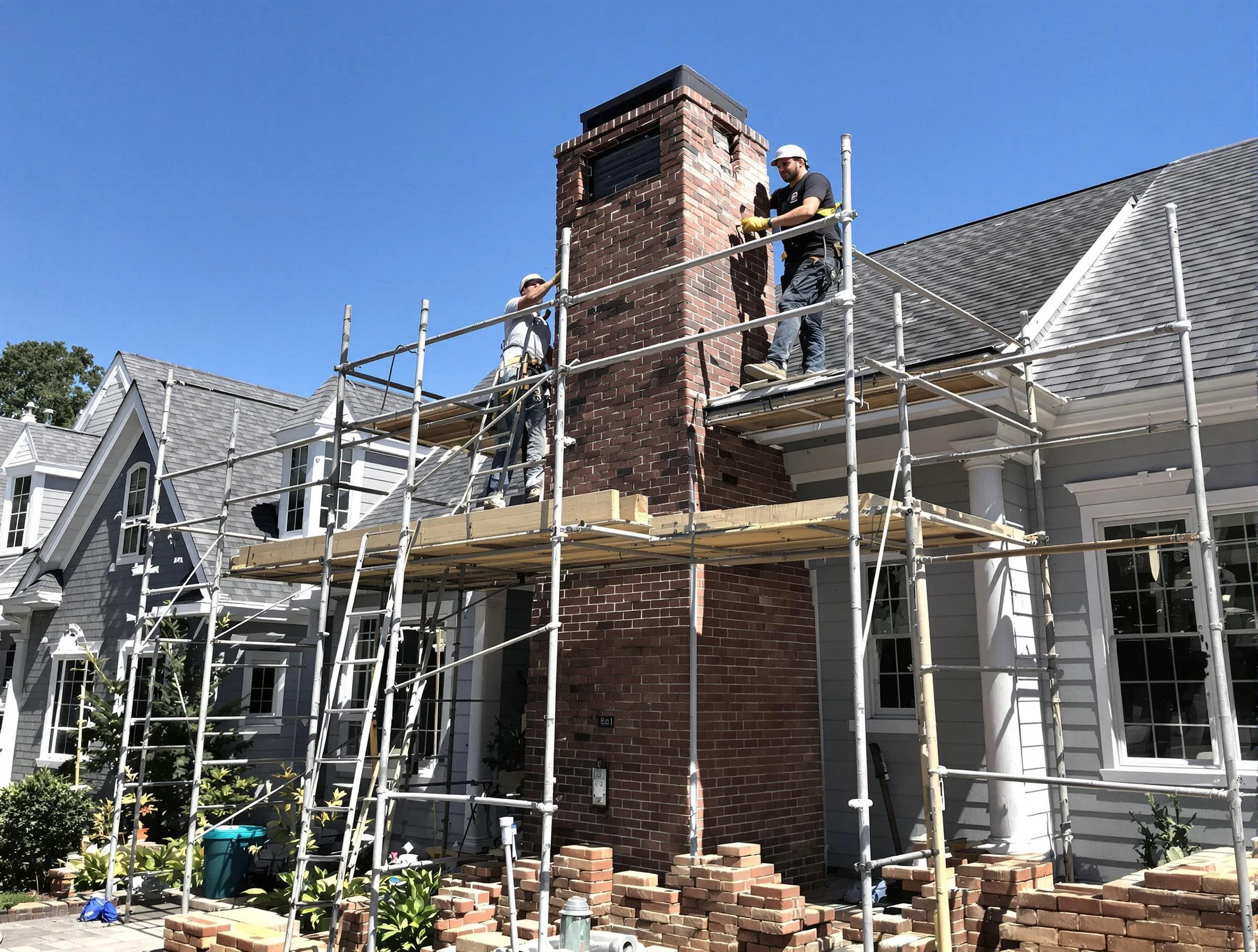 Chimney Rebuilding in Mount Olive