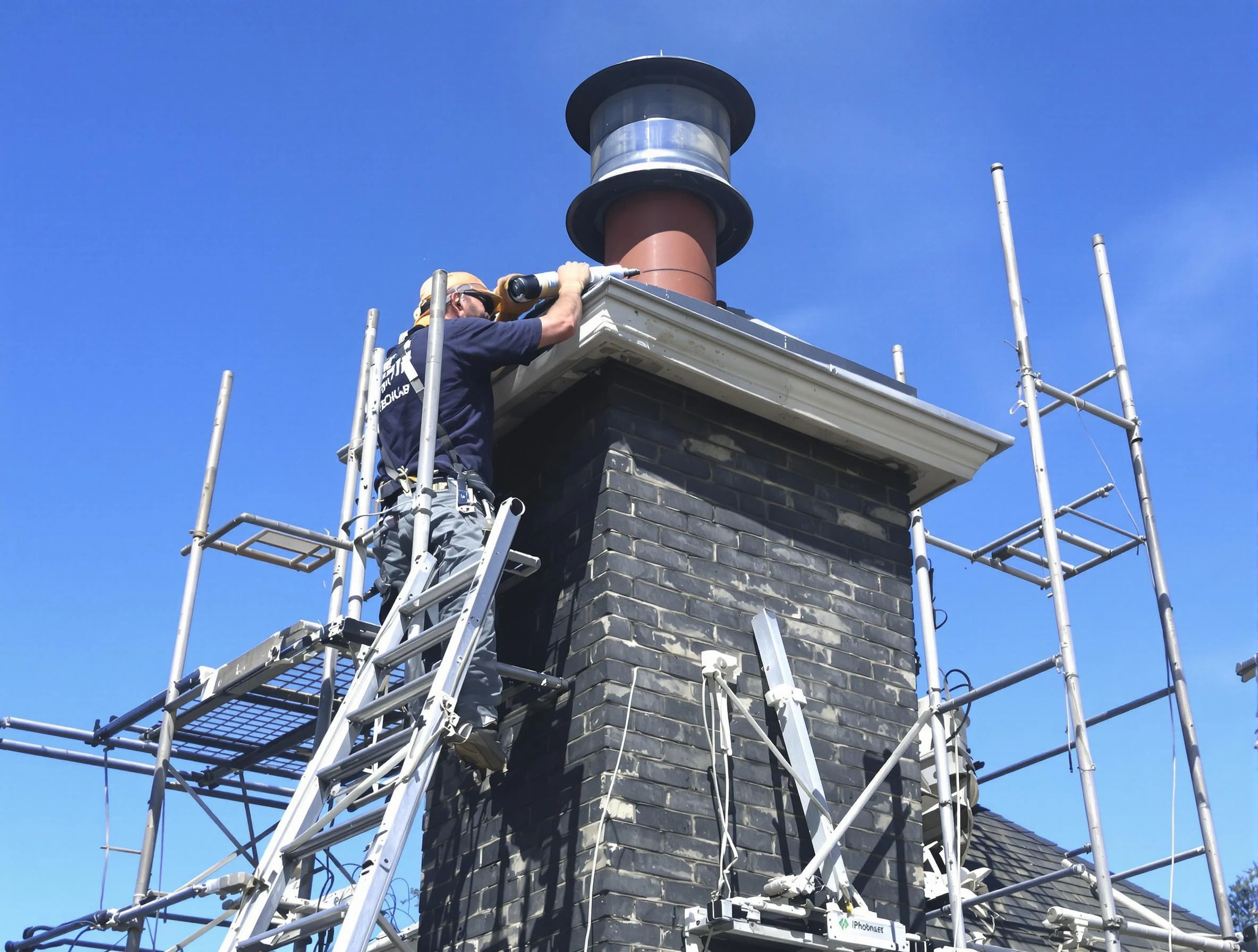 Sturdy chimney crown finished by Mount Olive Chimney Sweep in Mount Olive, AL
